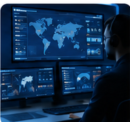 Monitoring service visual